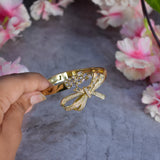 Aneena Diamond Bow Bracelet