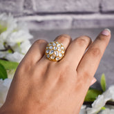 Radiance Kundan Ring