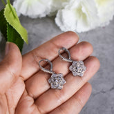 Kashni Floral Anti-Tarnish Hoops