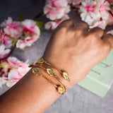 Bahaar Leafy Bracelet