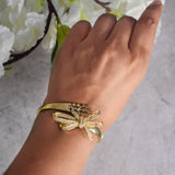 Aneena Diamond Bow Bracelet