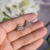 Trilliant Cut Mangalsutra with Earrings