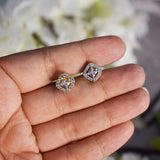 Princess Cut Mangalsutra with Earrings