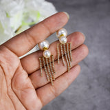 Falak Dual Pearl Danglers
