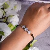 Triple Solitaire Mangalsutra Bracelet