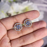 Single Solitaire Mangalsutra with Earrings
