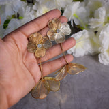 Meher Floral Tassel Danglers