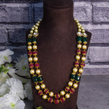 Eternal Grace 2 layer mala (multicolor)