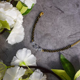 Triple Solitaire Mangalsutra Bracelet