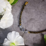 Triple Solitaire Mangalsutra Bracelet