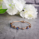 Evil Eye Anti-Tarnish Bracelet