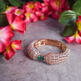 Anaya Emerald Diamond Traditional Bracelet