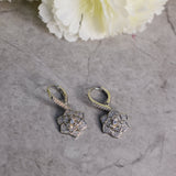 Kashni Floral Anti-Tarnish Hoops