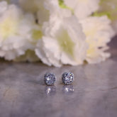 Princess Cut Anti-Tarnish Studs