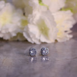 Princess Cut Anti-Tarnish Studs