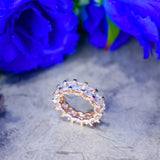 Emerald Cut Band Ring