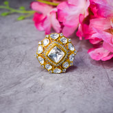 Super Fine Polki Ring