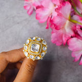 Super Fine Polki Ring