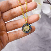 Evil Eye Pendant with chain