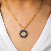 Evil Eye Pendant with chain