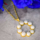 Baroque Pearl Pendant with Chain