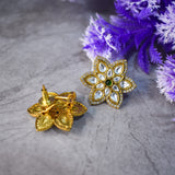 Star Kundan Studs