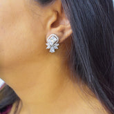 Cushion Cut Diamond Studs