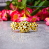 Flawless Kundan Bracelet with Rubies
