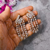 Starry Night Diamond Danglers