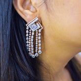 Starry Night Diamond Danglers