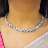 Eva Diamond Necklace Set