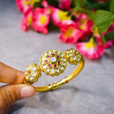 Flawless Kundan Bracelet with Rubies