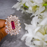 Fiery Statement Ring