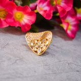 Curved Statement Ring