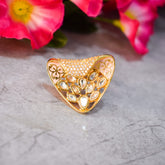 Curved Statement Ring