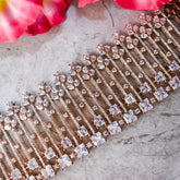 Charming Bracelet in Rose Gold Polish