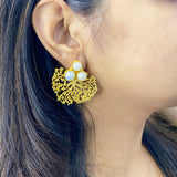 Golden Tree Studs