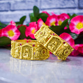 Doli Baraat Kada in Gold Polish