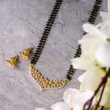 Genoa Diamond Mangalsutra with Earrings