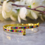 Sleek Rainbow Bracelet
