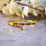 Sleek Rainbow Bracelet