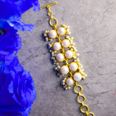 Double Layered Baroque Pearl Bracelet