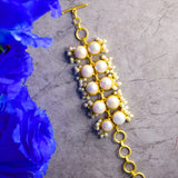 Double Layered Baroque Pearl Bracelet