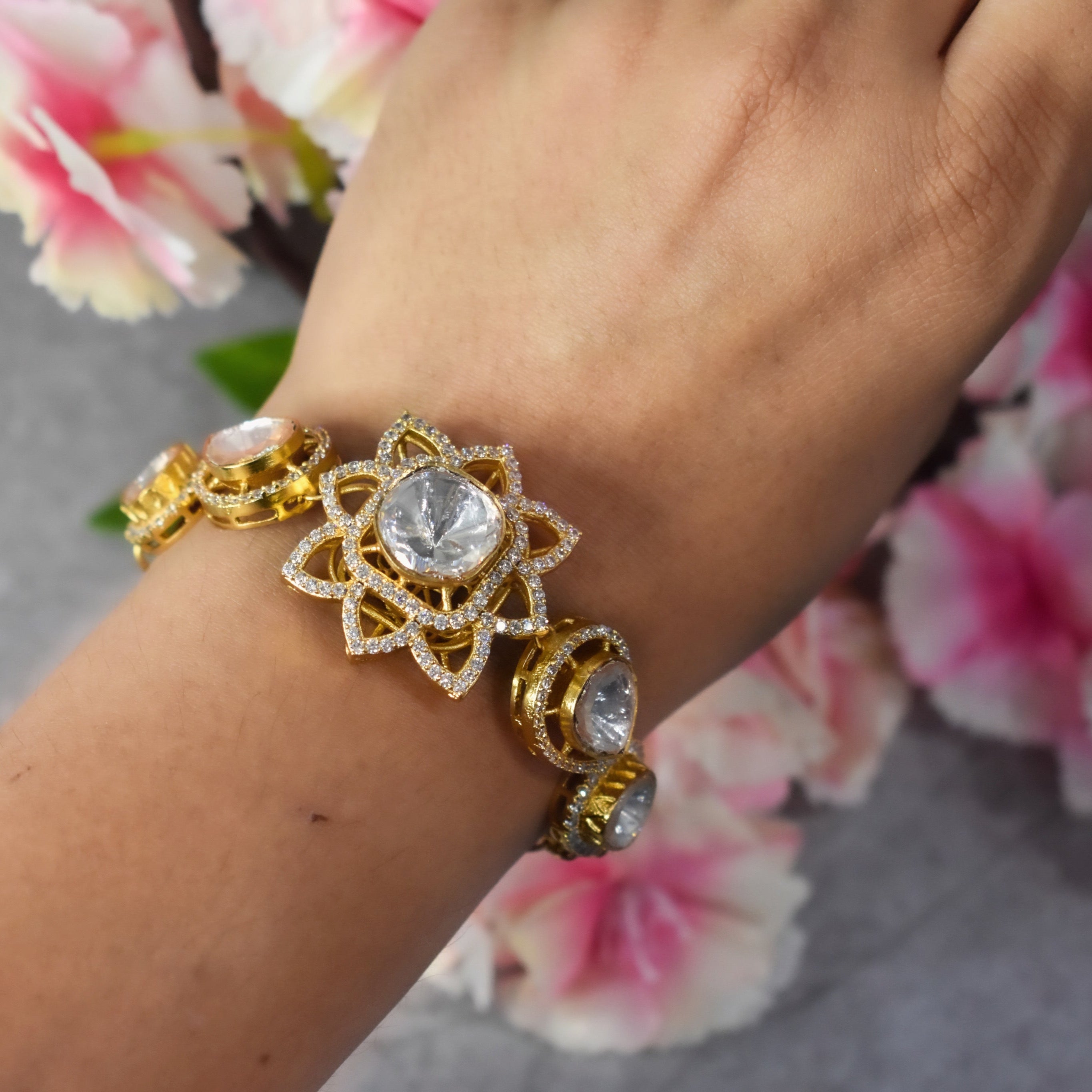 Zahra Polki Bracelet