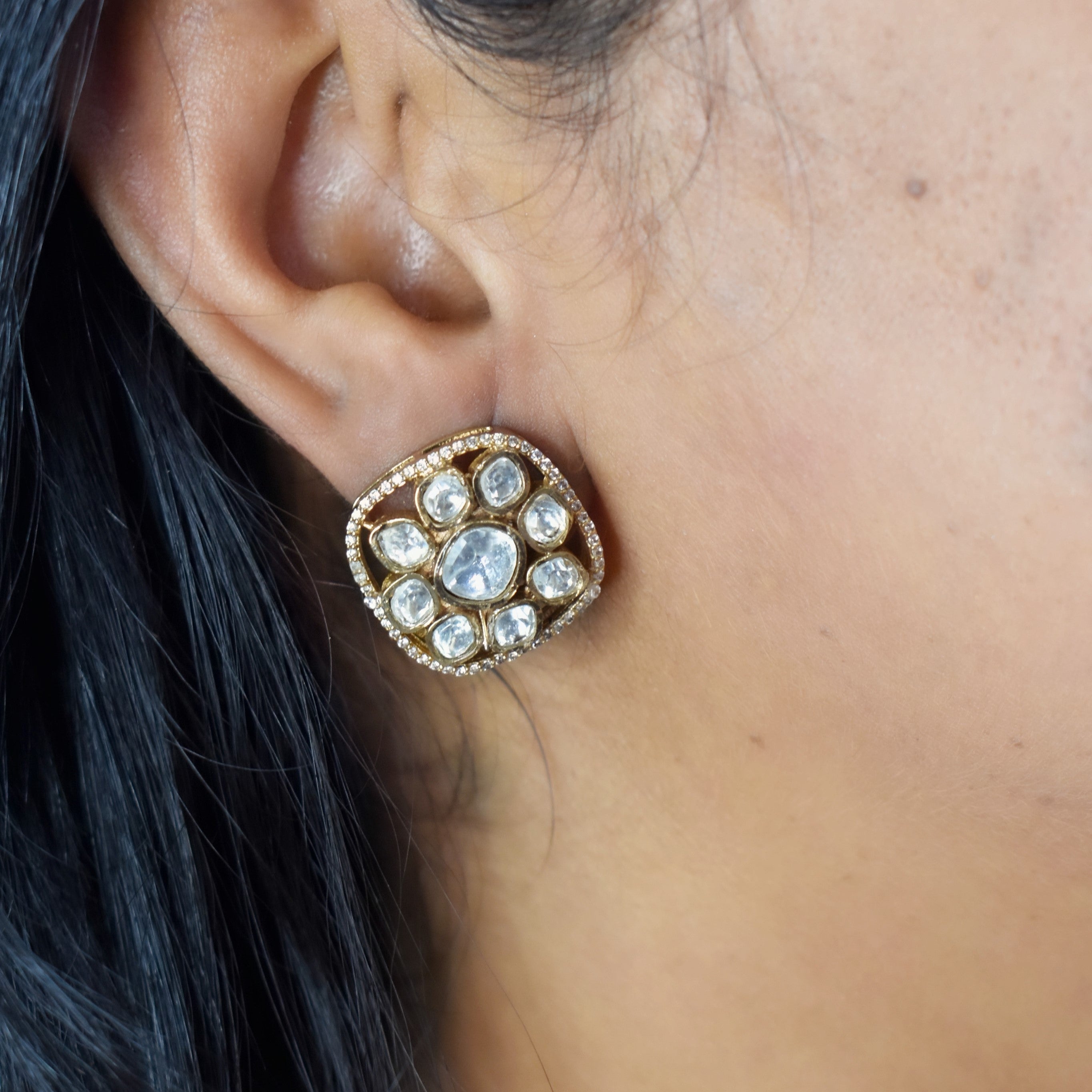 Royal Kundan Studs