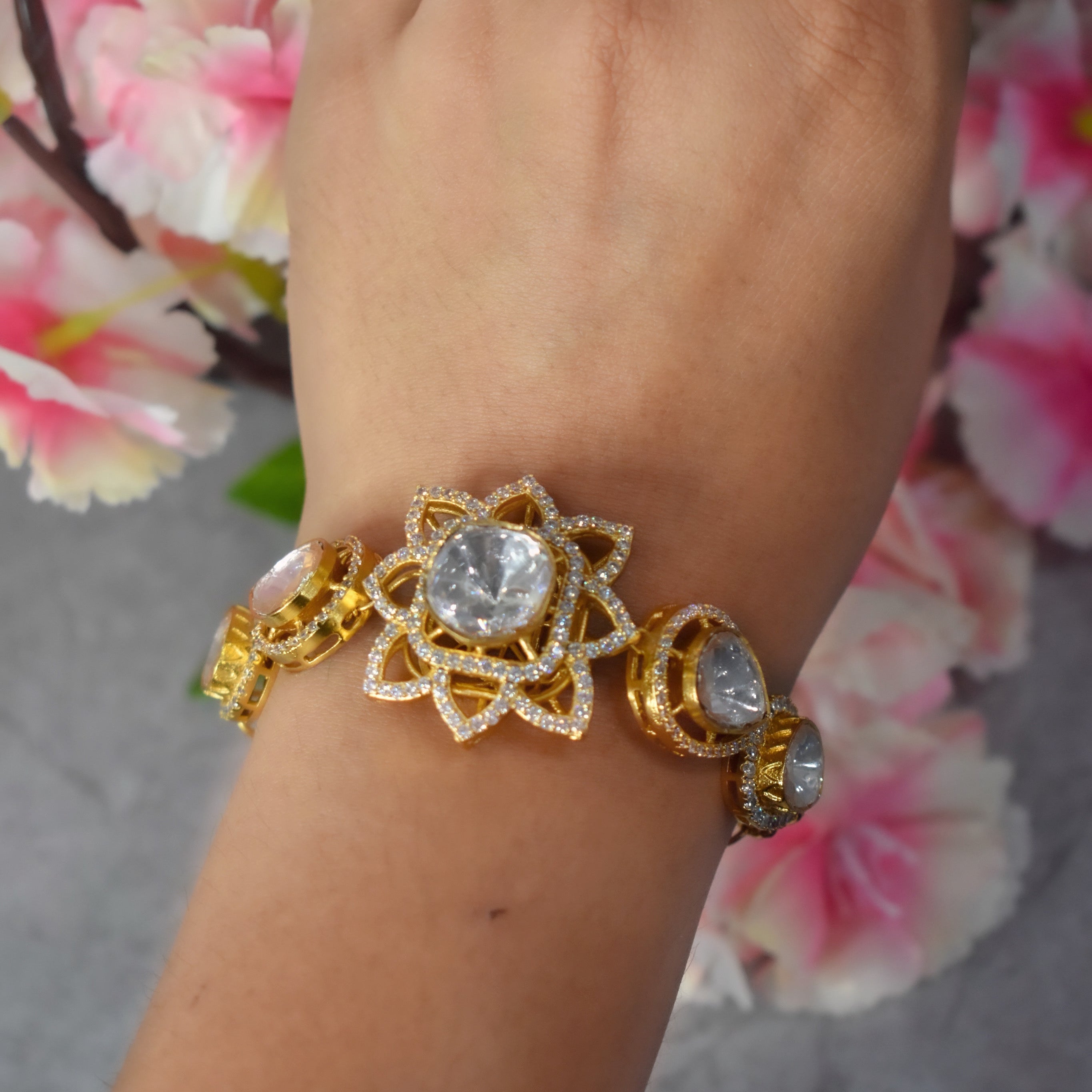 Zahra Polki Bracelet