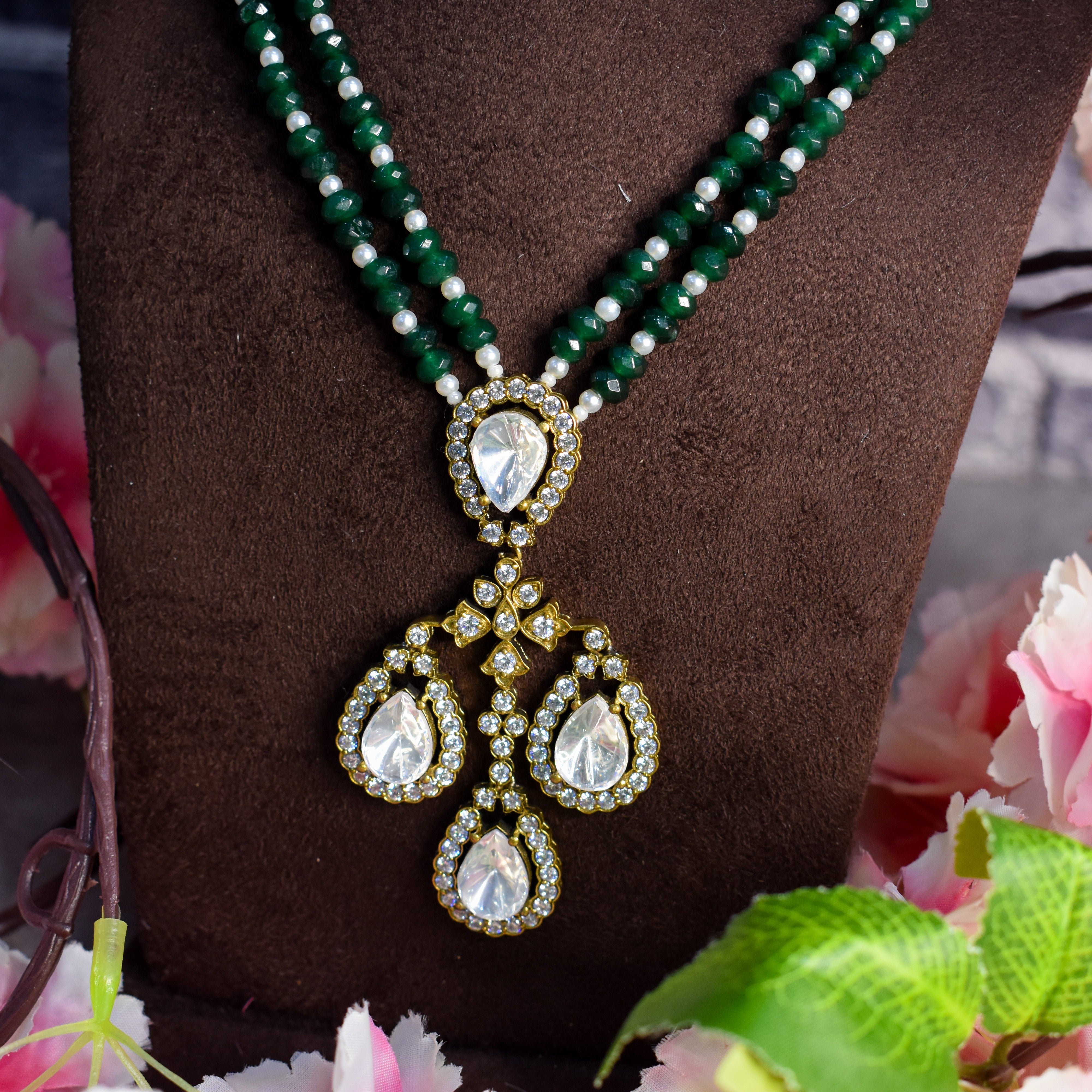 Mira Long Necklace Set