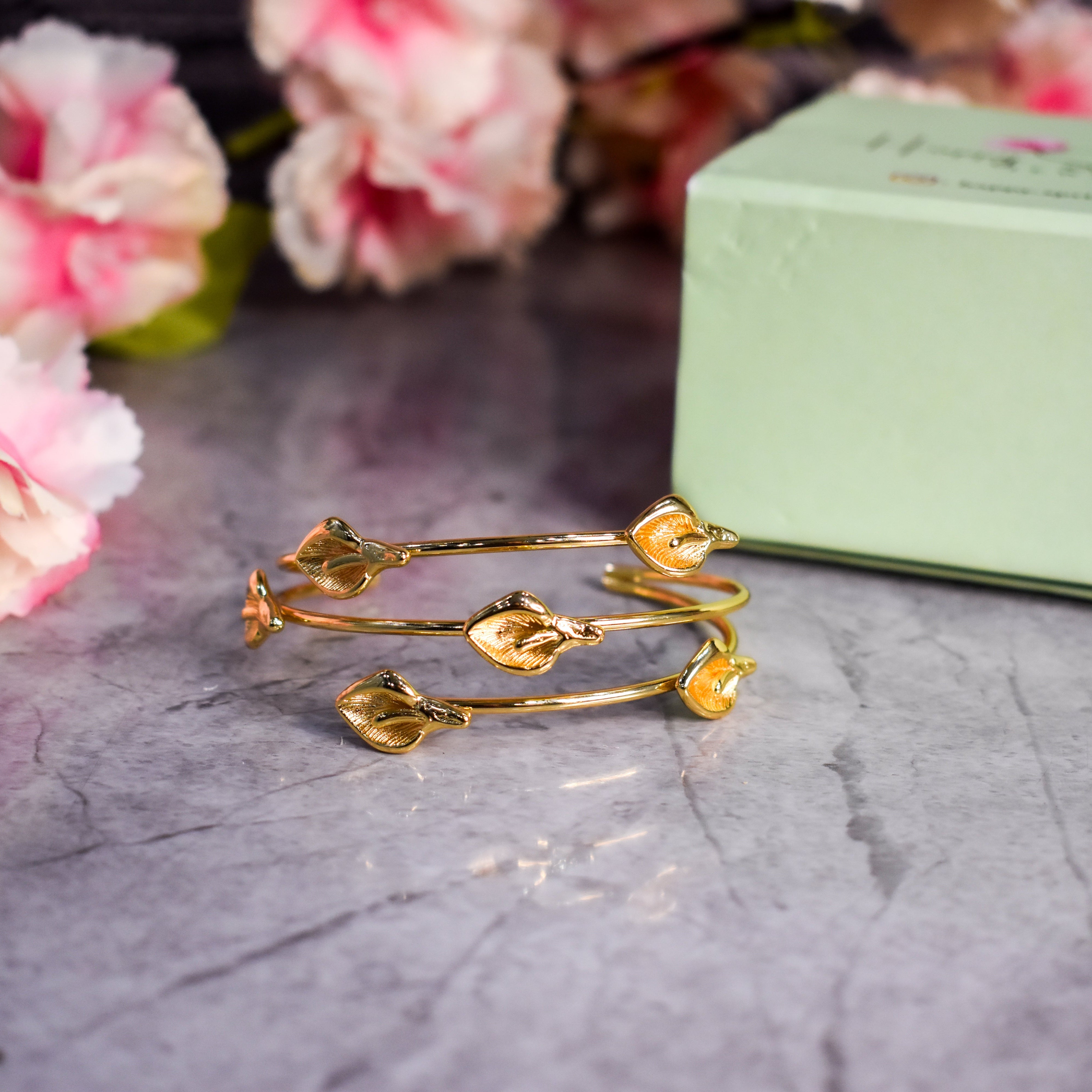 Bahaar Leafy Bracelet