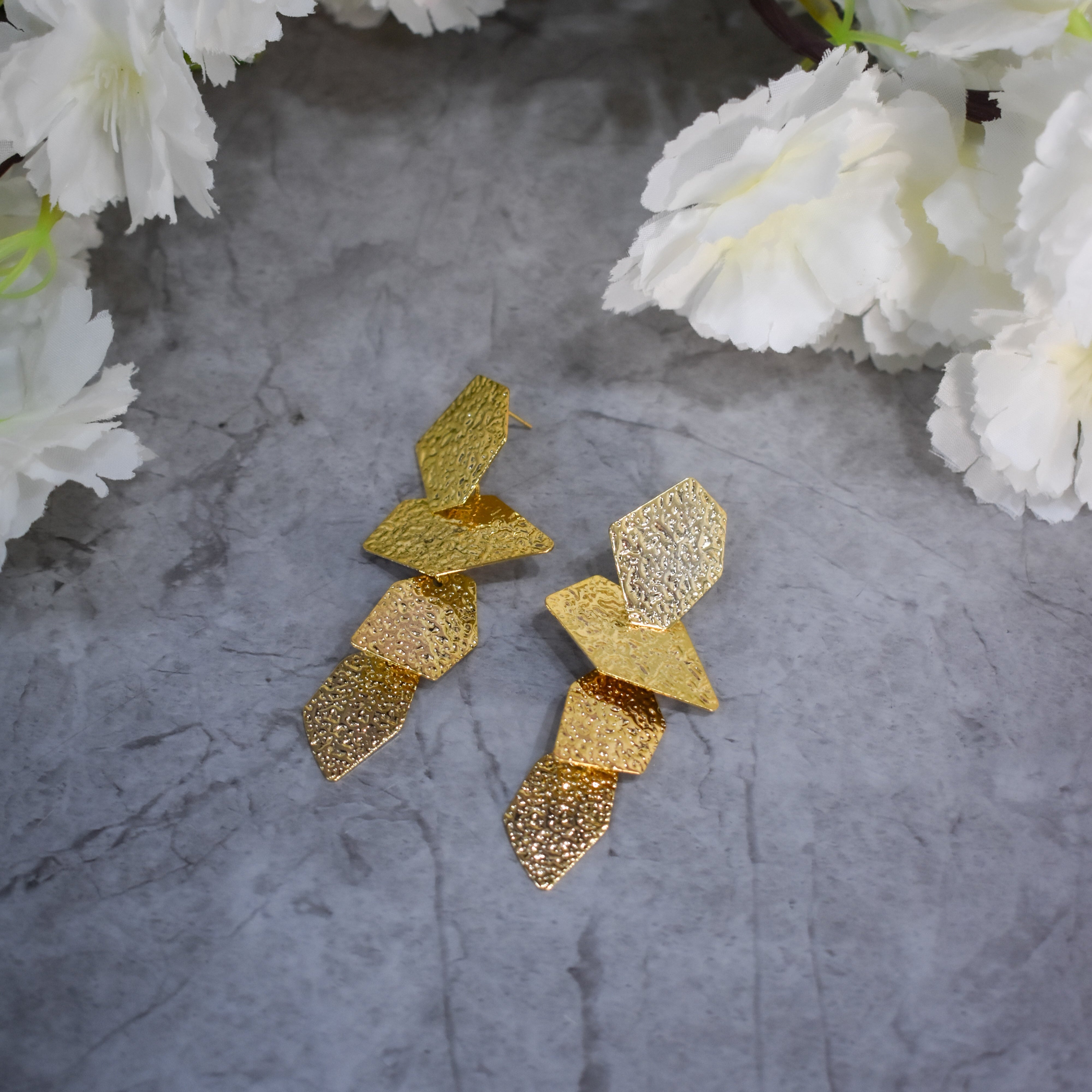 Sunlit Gold Anti-Tarnish Danglers