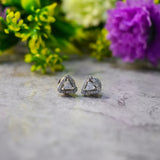 Trilliant Cut Diamonds Studs